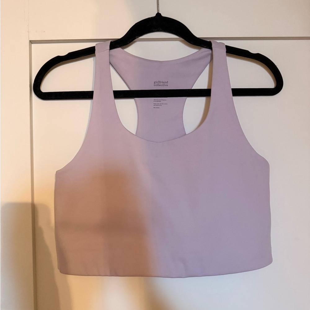 Girlfriend Collective Lilac Paloma Bra